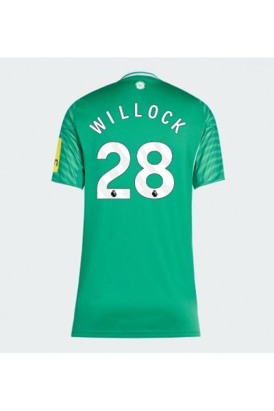 Newcastle United Joe Willock #28 Jalkapallovaatteet Naisten Vieraspaita 2025-26 Lyhythihainen Newcastle United Joe Willock #28 Jalkapallovaatteet Naisten Vieraspaita 2025-26 Lyhythihainen